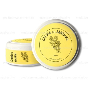 Cremă cu Sânziană pentru Piele Sănătoasă, 100 ml | Mănăstirea Paltin