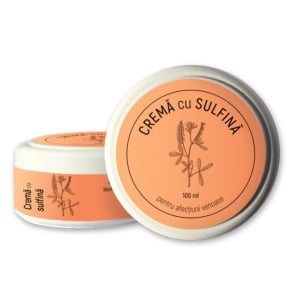 Crema cu Sulfina pentru Afectiuni Venoase – 100 ml