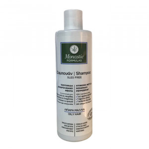 Sampon pentru par gras, anti-matreata - Urzica, Rozmarin si Menta – Manastirea Vatoped(300 ml)