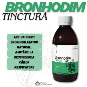 TINCTURA ASTM BRONSIC - BRONHODIM , 100ml