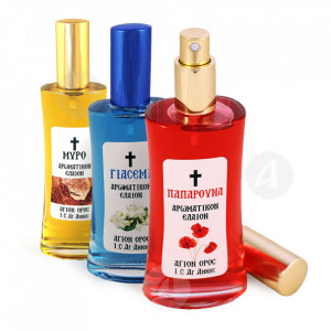 Mir cu pulverizator ,Aroma Crin 100 ml - Schitul Sfanta Ana, Muntele Athos