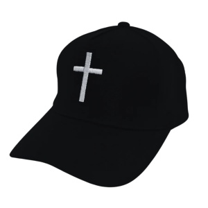 Sapca neagra cu cruce