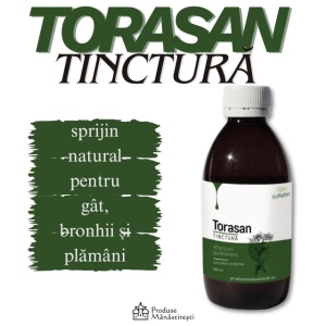 Tinctura Torasan - pentru afecțiuni pulmonare, 100ml | Mănăstirea Paltin