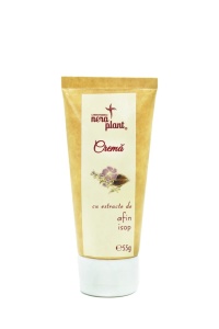 Cremă de mâini cu extracte de afin și isop - 55g