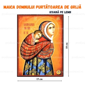 Icoana pe lemn MD Purtatoarea de grija