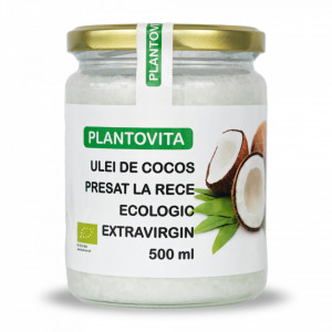 Ulei de cocos BIO presat la rece extravirgin 500 ml