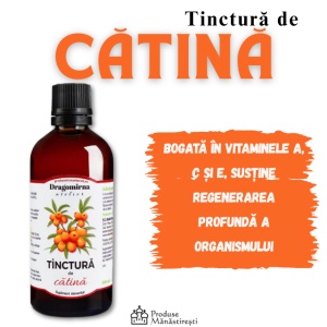 Tinctura de catină, 100 ml | Mănăstirea Dragomirna