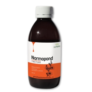Tinctura Normopond ,100ml - Manastirea Paltin