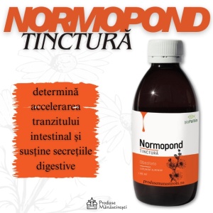 Tinctura Normopond ,100ml - Manastirea Paltin