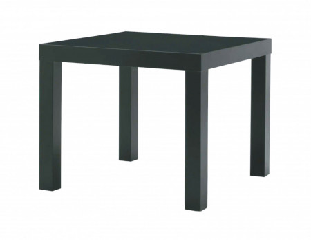 Klub sto 55x55x45 Crni