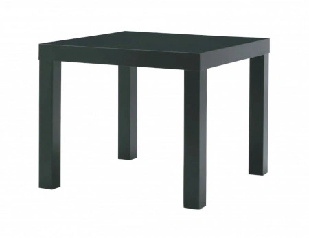 Klub sto 55x55x45 Crni