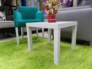 Klub sto 55x55x45 Beli