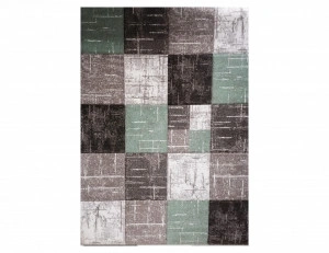 Tepih Diamond - 20762-740 Braon - Zelena