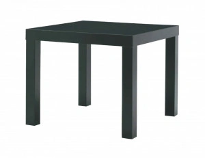 Klub sto 55x55x45 Crni