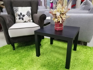 Klub sto 55x55x45 Crni