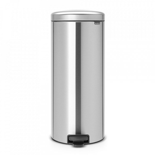 Coș de gunoi cu pedală Brabantia NewIcon 30L, oțel mat 649056