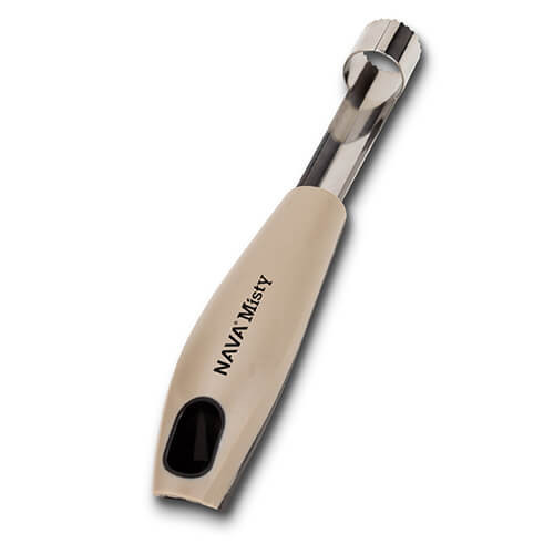 Curatator 22cm samburi mere din otel inoxidabil Misty NAVA 140 111-023