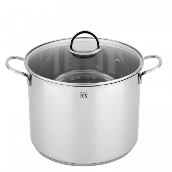 Oala cu capac inalta otel inoxidabil (inox) 32 cm Trier Kochsysteme by Carl Schmidt Sohn 150 75200