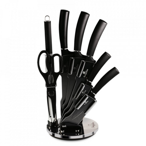 Set cutite (8 piese) Black Silver Collection BerlingerHaus 260 2565