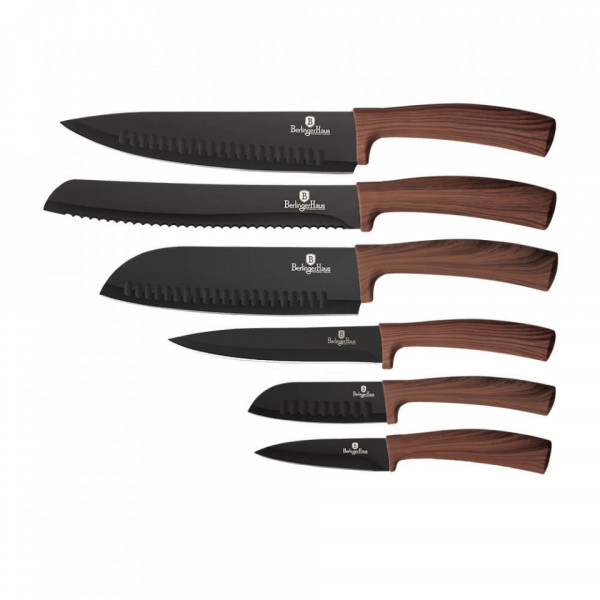 Set cutite otel inoxidabil (6 piese) Ebony Rosewood Collection Berlinger Haus 260 2284