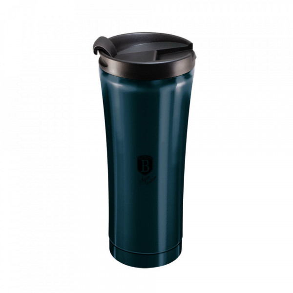 Cana termos pentru cafea 0.5 L Aquamarine Metallic Line Berlinger Haus 260 6411