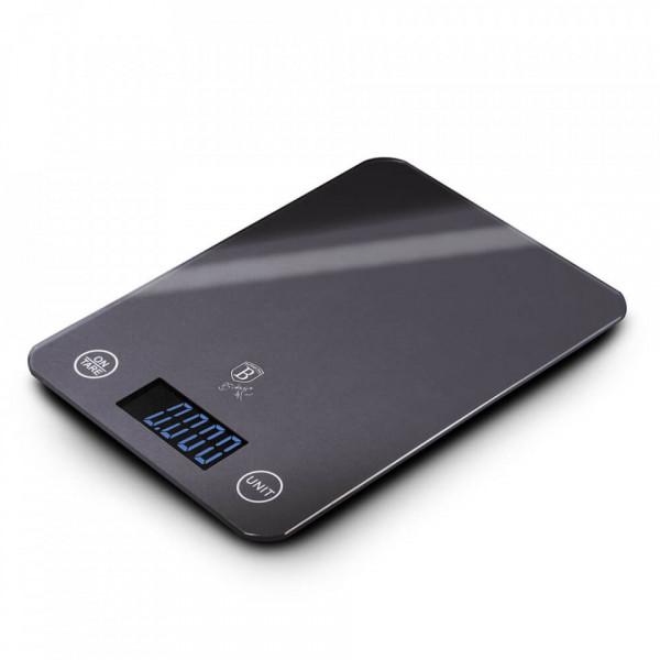 Cantar digital de bucatarie Metallic Line Carbon Pro Edition BerlingerHaus 260 9362