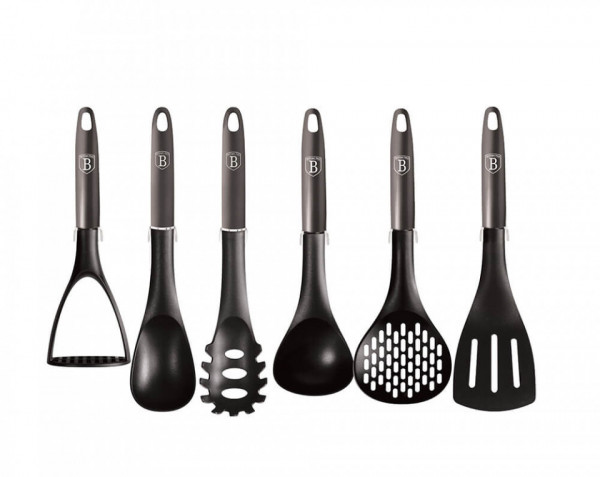 Set ustensile de bucatarie (7 piese) Metallic Line Carbon Pro Edition BerlingerHaus 260 6330