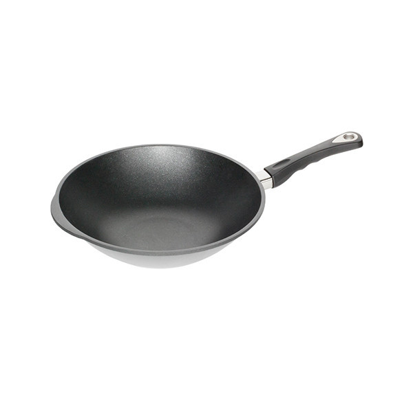 Tigaie wok AMT 32cm, înălțime 11cm, 3L, inducție 651401