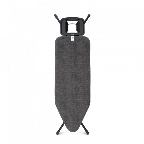 Masa de calcat Brabantia C 124x45cm cu suport masiv din fier, Denim Black 1003361