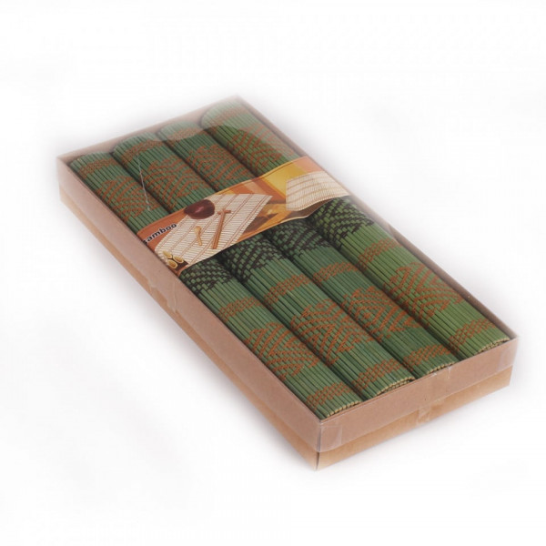 Set covorase 4 buc., impletitura, verde 1001393