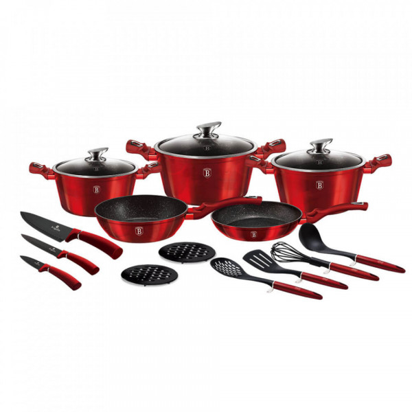 Set oale, tigai si ustensile (17 piese) BerlingerHaus 260 6162