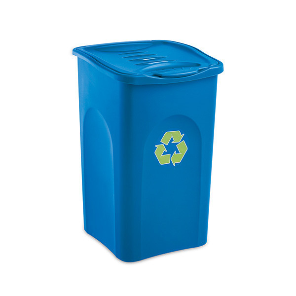 Cos de gunoi Stefanplast Begreen 50L Albastru, 37*37*56 cm 650697