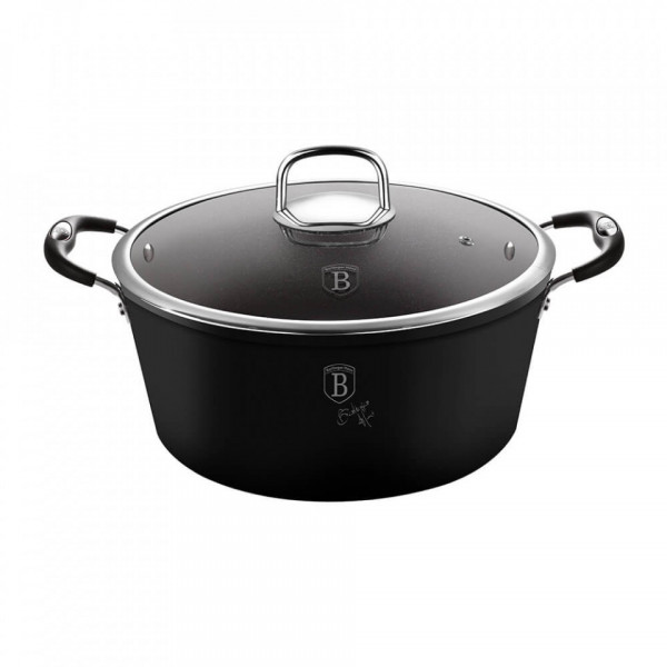 Oala cu capac Black Professional Line BerlingerHaus 260 6123