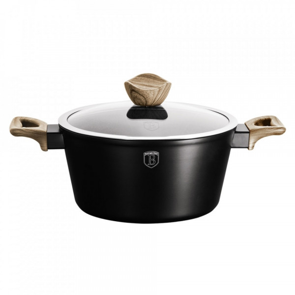 Oala cu capac ebony maple 20cm BerlingerHaus 260 1705