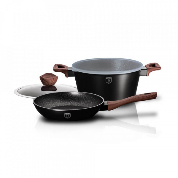 Set oale si tigai (4 piese) Ebony Rosewood Collection BerlingerHaus 260 6782