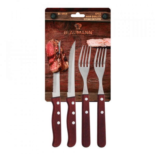 Set tacamuri 4 piese Steak time Blaumann 212 5012