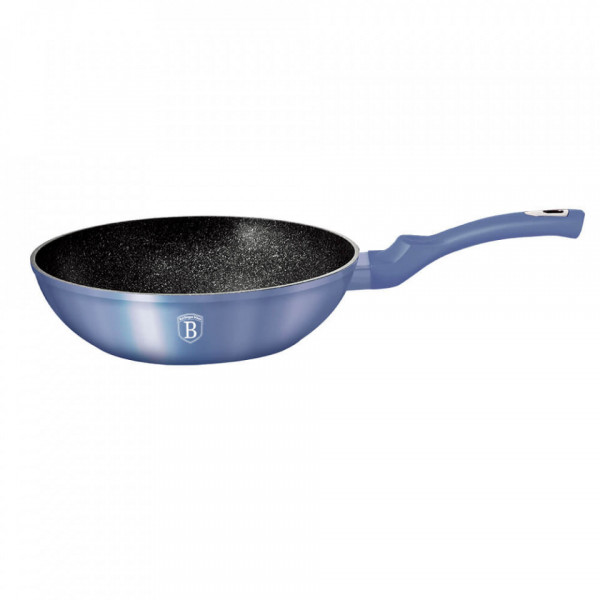 Wok 28 cm Metallic Line Royal Blue Edition Berlinger Haus 260 1651N