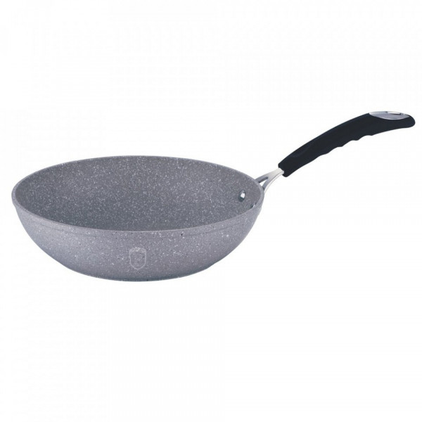 Wok gri cu aspect de piatra 28cm BerlingerHaus 260 1159