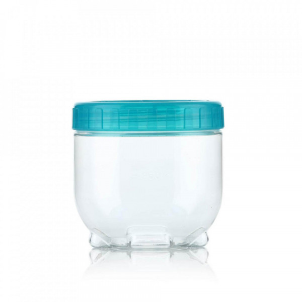 Borcan Lock & Lock Interlock INL401B, 620 ml, verde petrol 107307