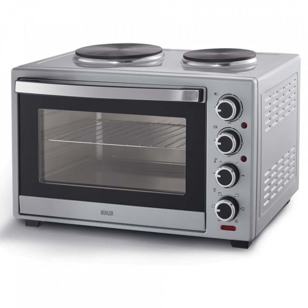 Mini aragaz Muhler MN-4819S, argintiu 1003534