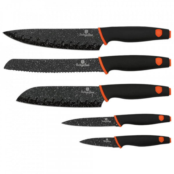 Set cutite otel inoxidabil (5 piese) Granit Diamond Line Berlinger Haus 260 2305