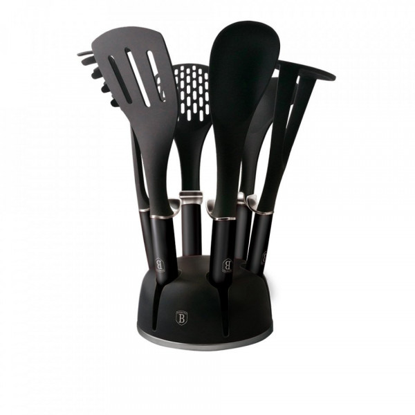 Set ustensile de bucatarie (7 piese) Metallic Line Carbon Pro Edition Berlinger Haus 260 6324