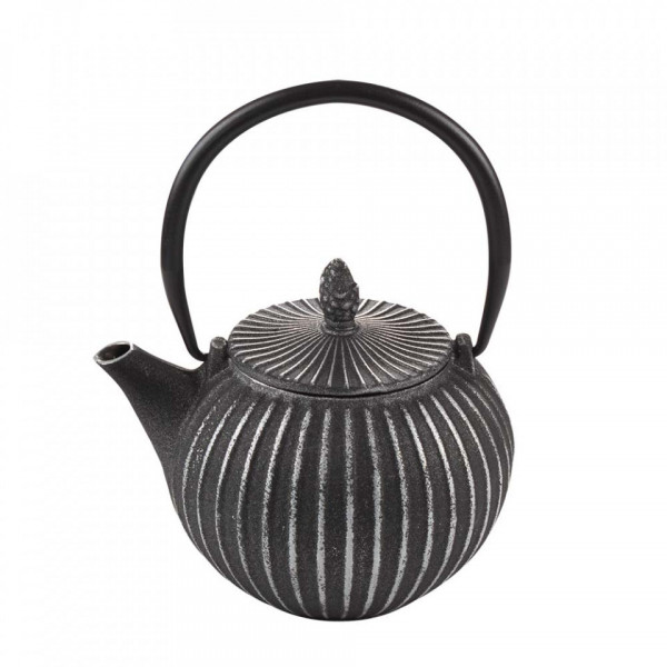 Ceainic din fonta cu sita Luigi Ferrero FR-8385W 850ml, negru 1004820