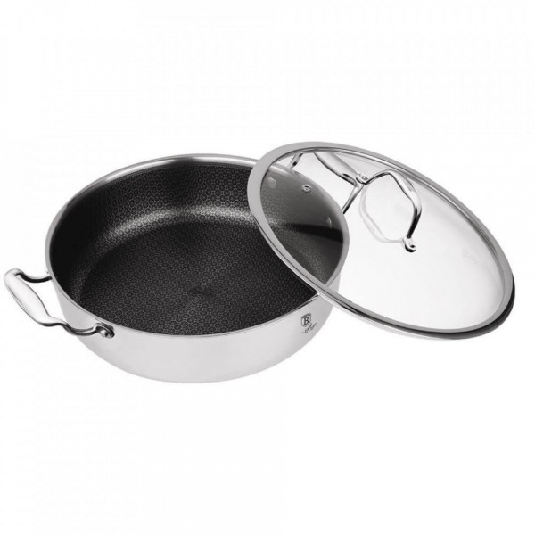 Cratita cu capac din otel inoxidabil (inox) 28 cm Eternal Collection Berlinger Haus 260 7446