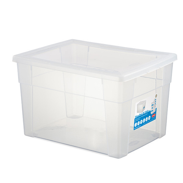 Cutie universala Stefanplast Visual Box XL High, 15L, transparenta 646564