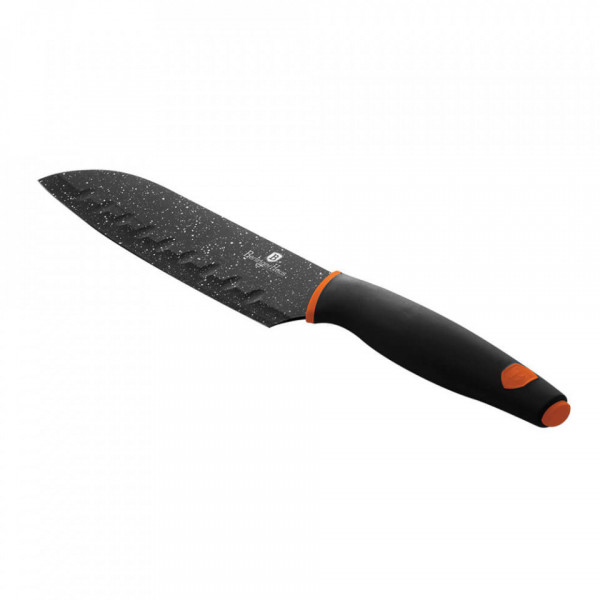 Cutit Santoku 17.5 cm din otel inoxidabil Granit Diamond Line Berlinger Haus 260 2293