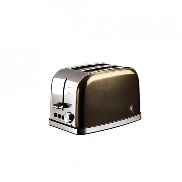 Toaster Metallic Line Shiny Black Edition BerlingerHaus 260 9395