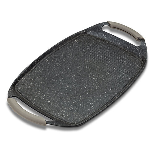 Placa grill 47cm x 29 cm cu invelis stone antiaderent Funtzio NAVA 140 144 004