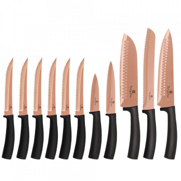 Set cutite rose gold (11 piese) BerlingerHaus 260 2610