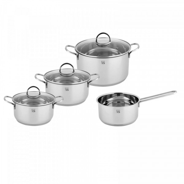 Set oale si tigai otel inoxidabil (7 piese) Trier Kochsysteme by Carl Schmidt Sohn 150 75088
